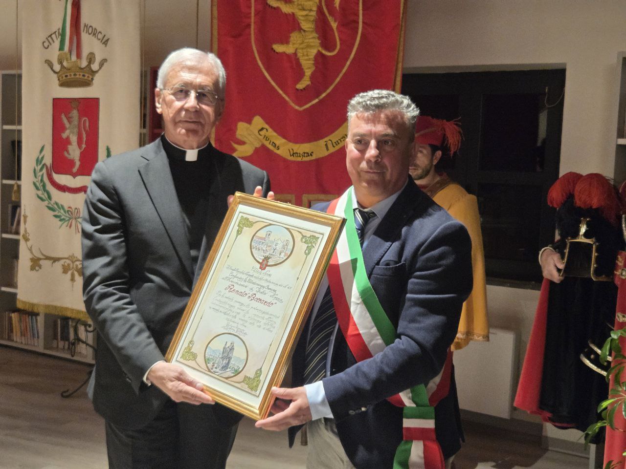 Norcia, il Comune esprime “piena solidarietà e vicinanza” all’ Arcivescovo Boccardo
