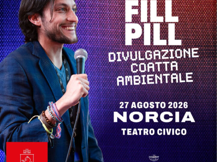 Al teatro civico va in scena lo spettacolo “Divulgazione coatta ambientale” del comico Fill Pill