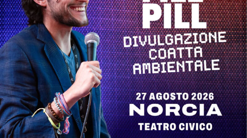 Al teatro civico va in scena lo spettacolo “Divulgazione coatta ambientale” del comico Fill Pill