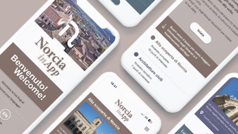 Un’App per andare alla scoperta del patrimonio storico-culturale di Norcia