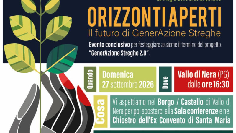 A Vallo di Nera l’incontro conclusivo del progetto “GenerAzione Streghe 2.0”
