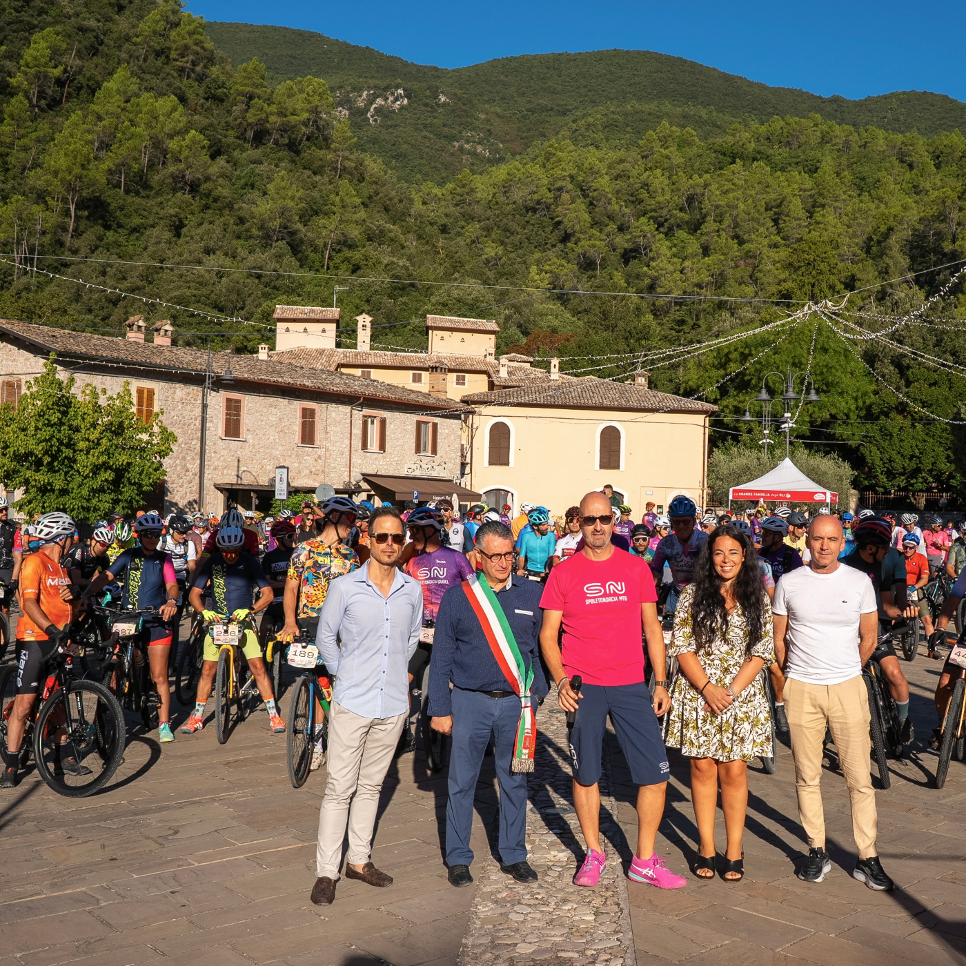 Da tutta Italia per scoprire in bici la Valnerina