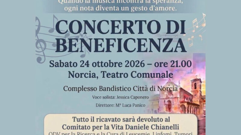 Serata speciale a teatro a sostegno del Comitato per la Vita Daniele Chianelli