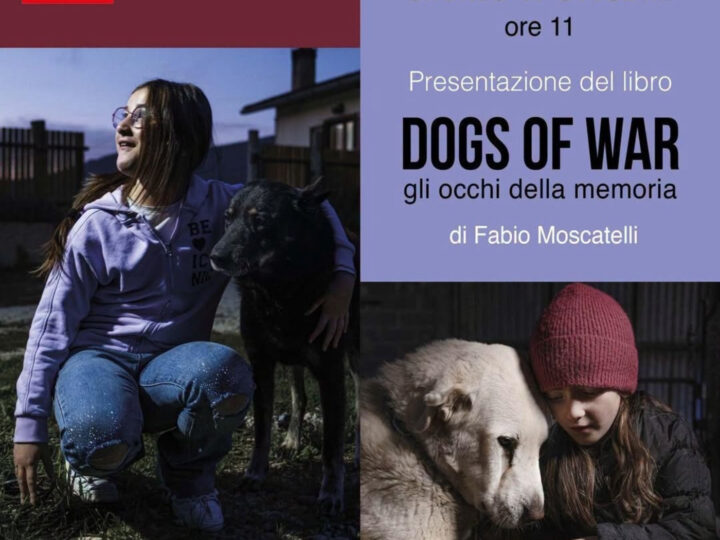 Al Teatro Civico la presentazione del libro “Dogs of Wars – Gli occhi della memoria”