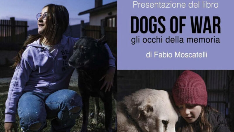 Al Teatro Civico la presentazione del libro “Dogs of Wars – Gli occhi della memoria”
