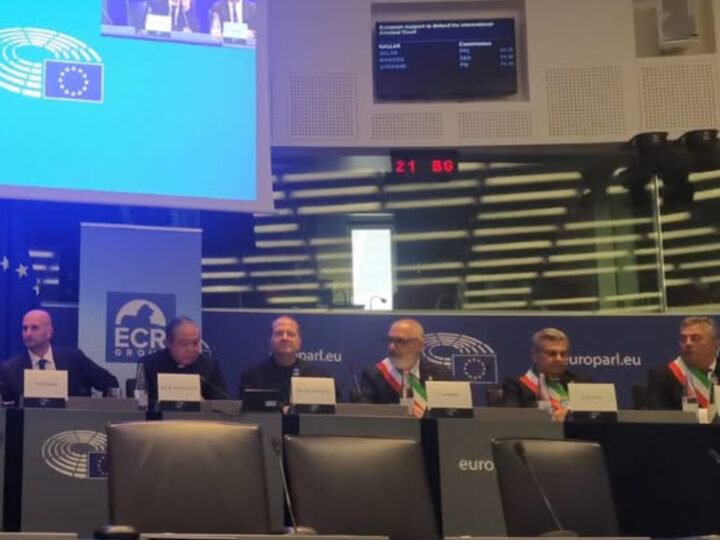 Intitolata a San Benedetto una sala del Parlamento europeo